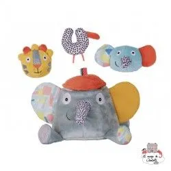 Ziggy the activity elephant - EBU-E80004 - ebulobo - Activity Toys - Le Nuage de Charlotte