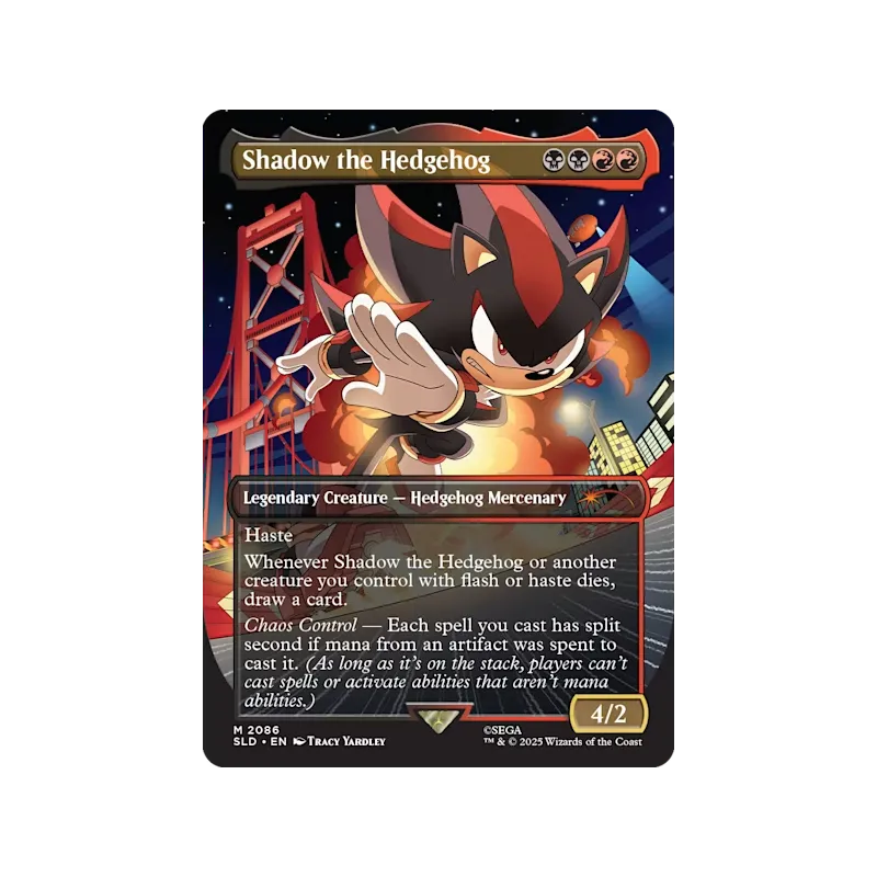 Wizards Of The Coast Secret Lair - Sonic the Hedgehog - Friends & Foes (EN) – vue 2 – Magic, Pokemon, ...