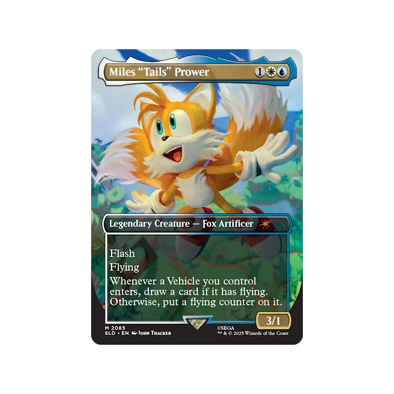 Wizards Of The Coast Secret Lair - Sonic the Hedgehog - Friends & Foes (EN) – vue 3 – Magic, Pokemon, ...