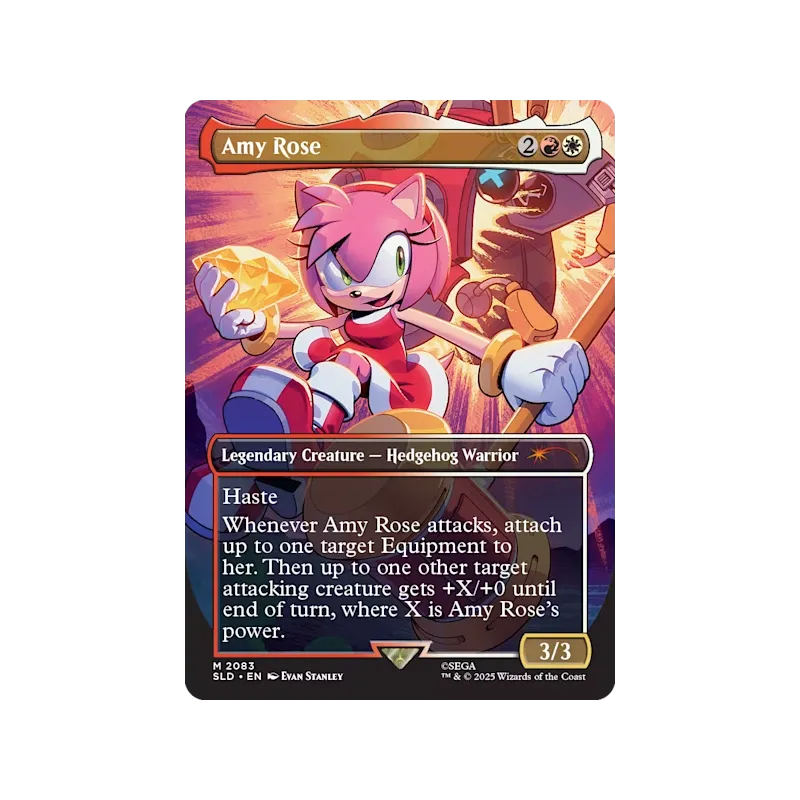 Wizards Of The Coast Secret Lair - Sonic the Hedgehog - Friends & Foes (EN) – vue 5 – Magic, Pokemon, ...