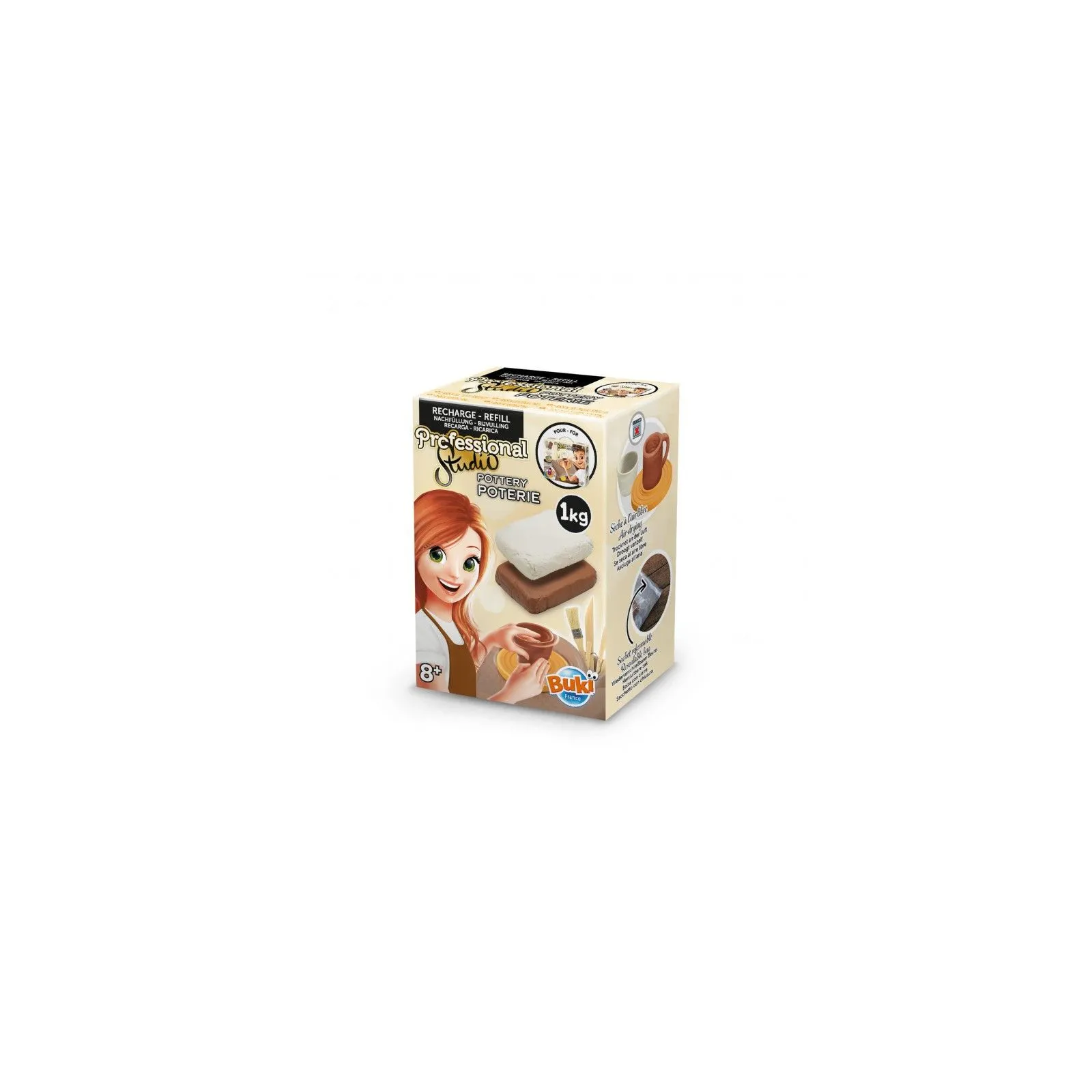 Buki Pottery refill – vue 1 – Educational kits