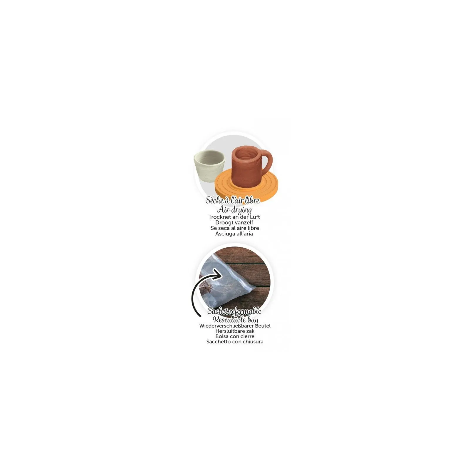 Buki Pottery refill – vue 3 – Educational kits