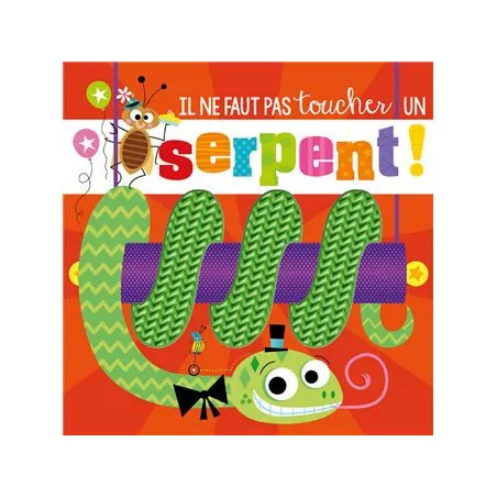 Editions 123 Soleil Il ne faut pas toucher un serpent! – vue 1 – Imagiers et éveil