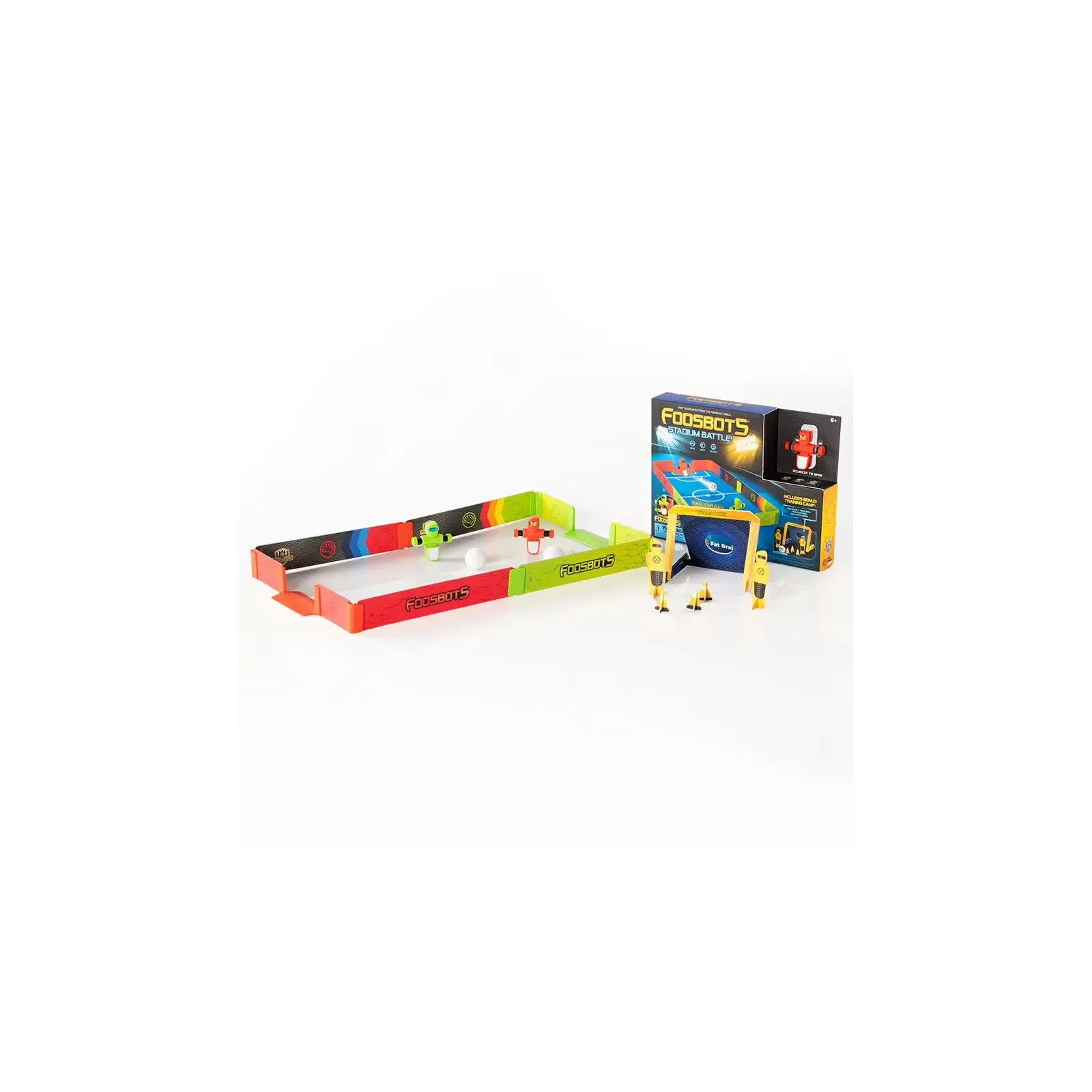 Fat Brain Toy Co. Foosbots Stadium Battle 2pk – vue 1 – Foosbots