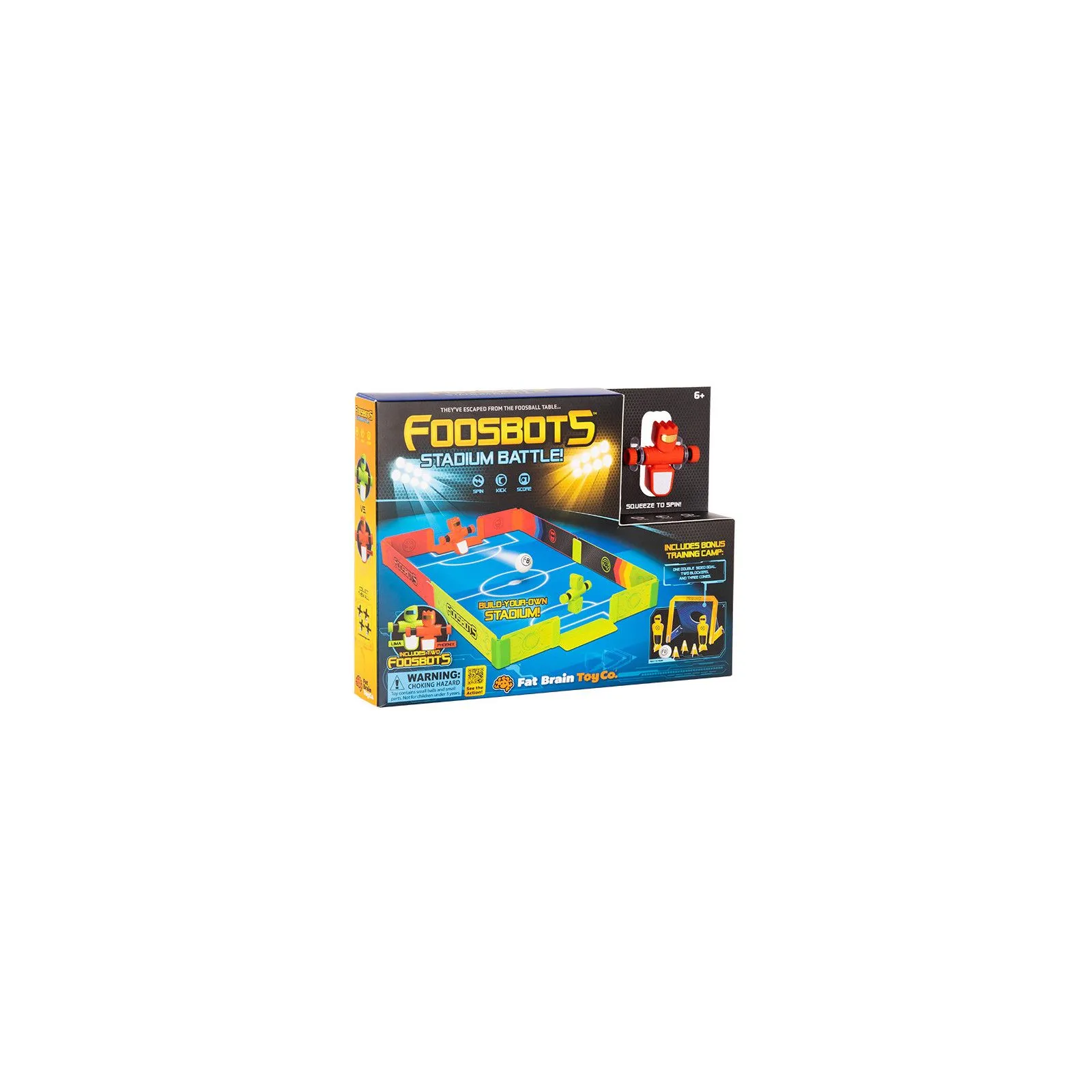Fat Brain Toy Co. Foosbots Stadium Battle 2pk – vue 8 – Foosbots