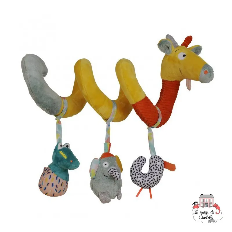 Spirale Girafe - EBU-E80012 - ebulobo - Jouets d'activité - Le Nuage de Charlotte