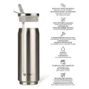Les Artistes Paris Silverstar insulated can ~500ml~ – vue 4 – Gourds and cups