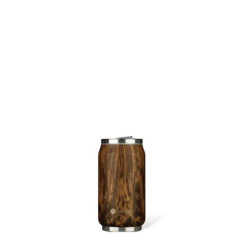 Les Artistes Paris Wood insulated can ~280ml~ – vue 1 – Gourds and cups