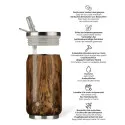 Les Artistes Paris Wood insulated can ~280ml~ – vue 4 – Gourds and cups