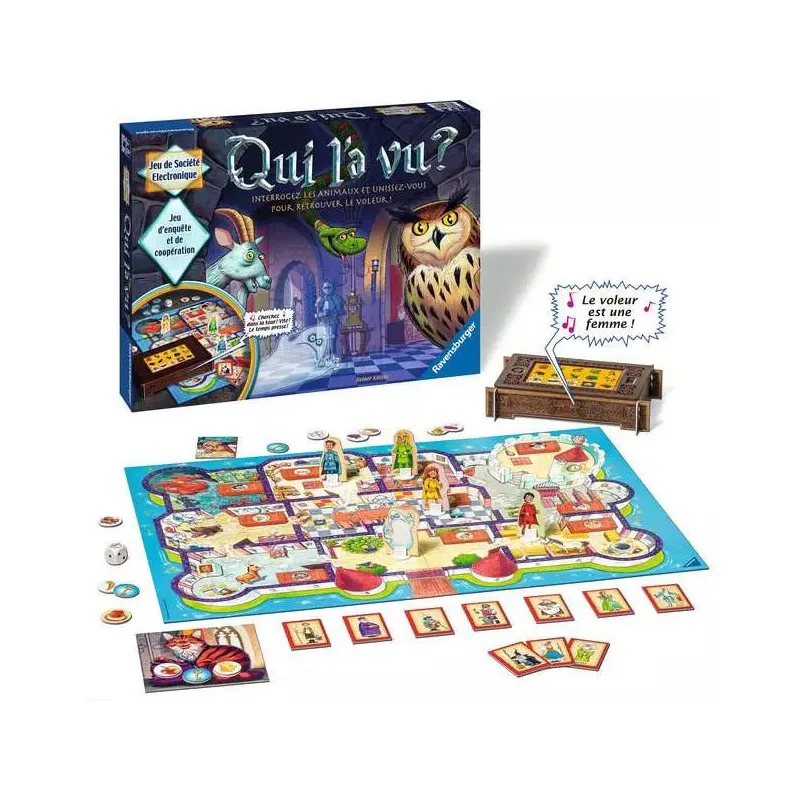 Ravensburger Qui l'à vu? – vue 3 – Board Games