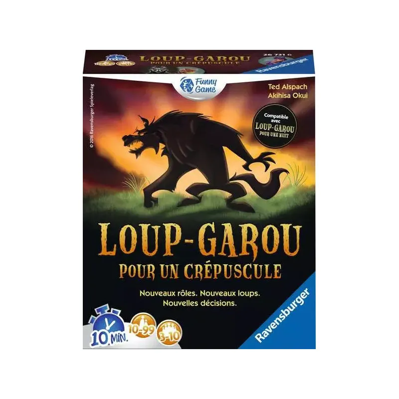 Ravensburger Loup-Garou pour un crépuscule – vue 1 – Board Games