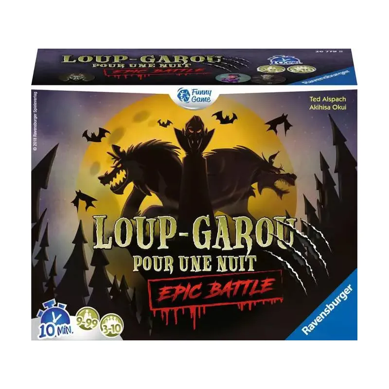 Ravensburger Loup Garou pour Une Nuit - Epic Battle – vue 1 – Board Games