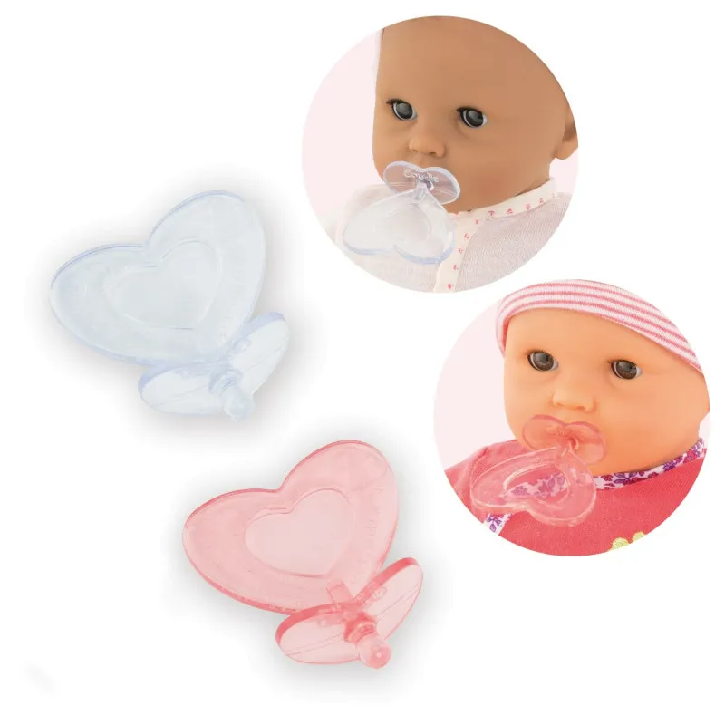 Corolle 2 pacifiers for 30 cm doll – vue 1 – Doll Accessories