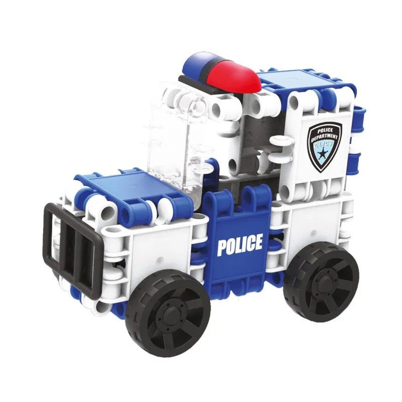 Clics Clicks - Build & Play - Police car – vue 1 – Clics