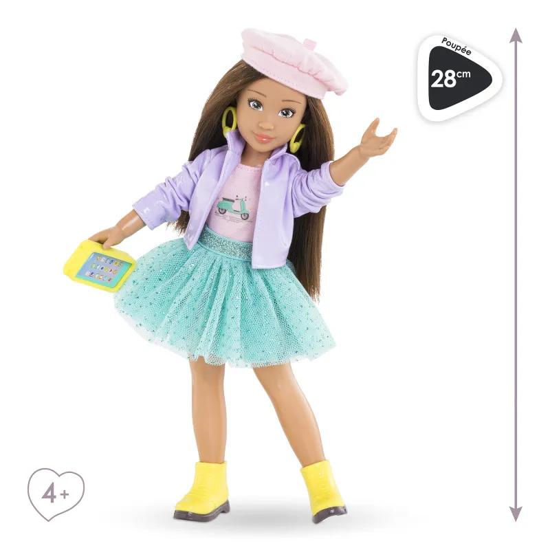 Corolle Coffret Poupée Corolle Girls Luna Fashion Week Milan – vue 3 – Corolle Girls