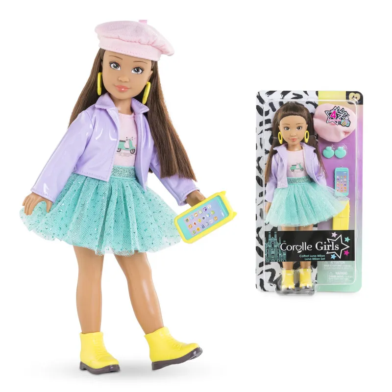 Corolle Corolle Girls Luna Fashion Week Milan Doll Set – vue 7 – Corolle Girls