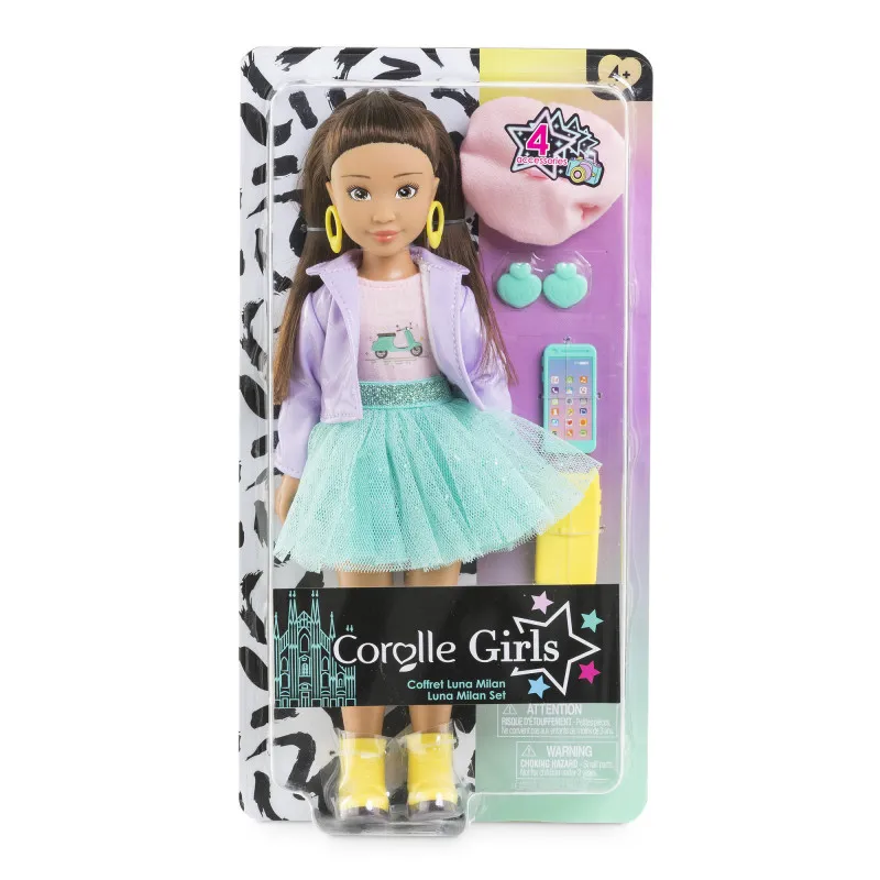 Corolle Coffret Poupée Corolle Girls Luna Fashion Week Milan – vue 9 – Corolle Girls