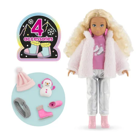 Corolle Coffret Poupée Corolle Girls Valentine à la Montagne – vue 1 – Corolle Girls