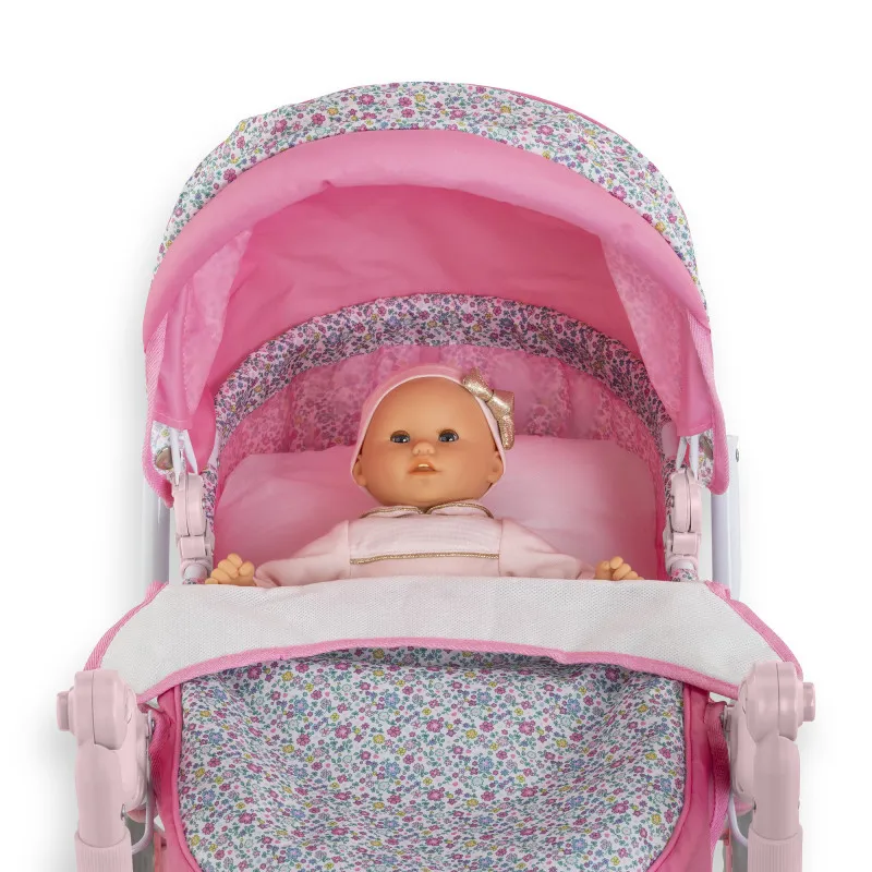Corolle Floral pram for 36/42 and 52 cm dolls – vue 7 – Doll Accessories