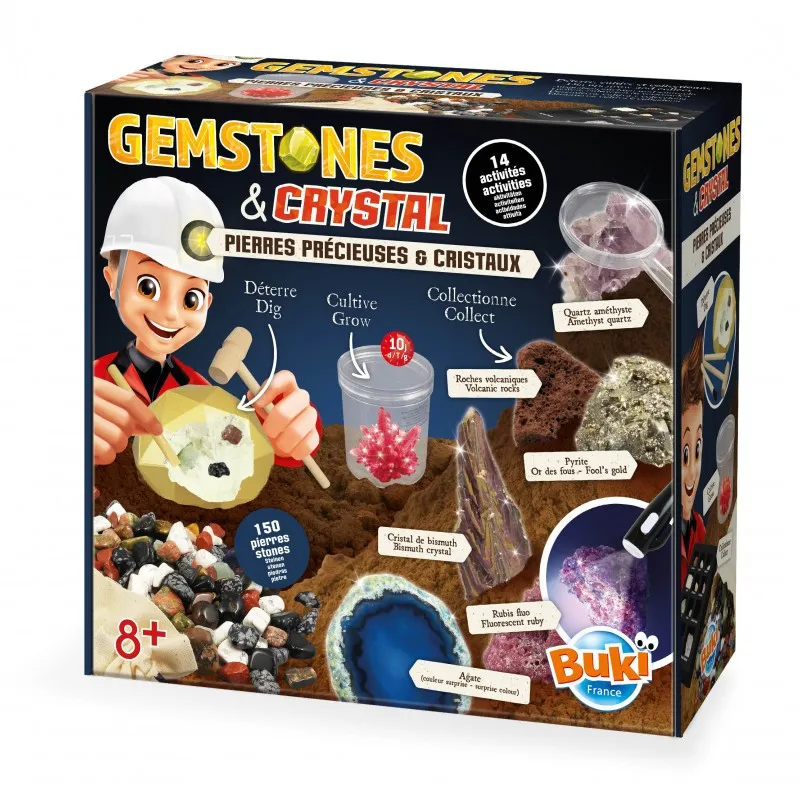 Buki Gemstones & crystal – vue 1 – Educational kits