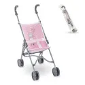 Corolle Pink stroller for 36/42 cm baby doll – vue 2 – Doll Accessories