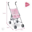 Corolle Poussette Canne Rose pour poupon 36/42 cm – vue 6 – Accessoires pour poupées