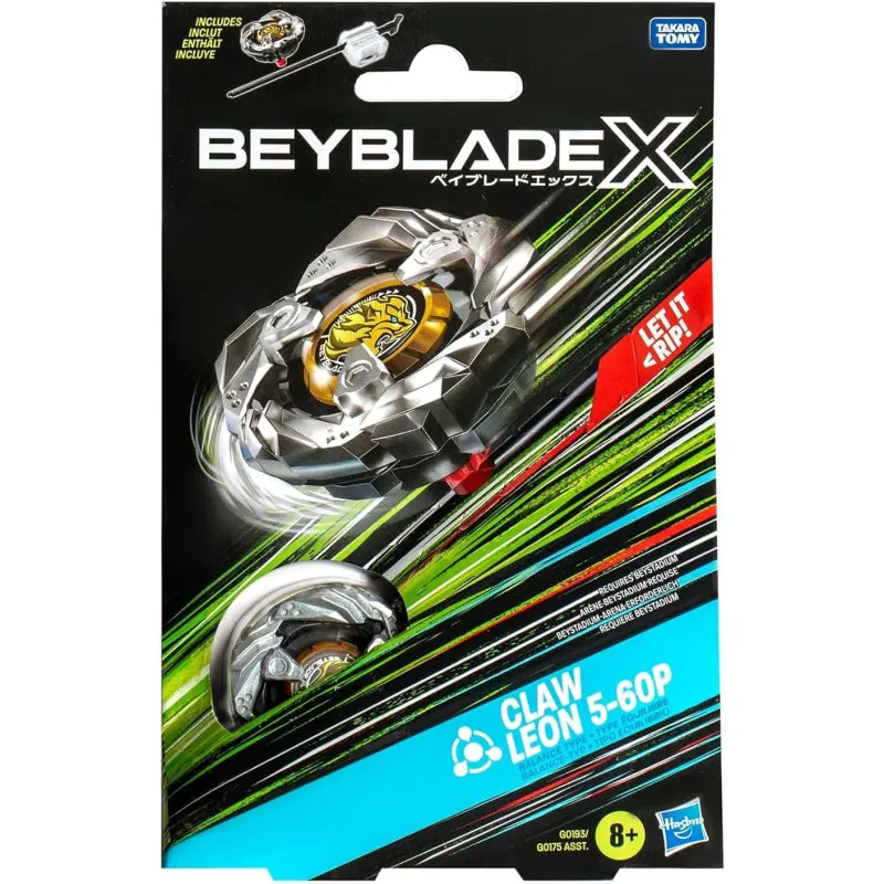 Hasbro 🌀 Beyblade X - Starter Pack - Claw Leon 5-60P – vue 2 – Beyblade