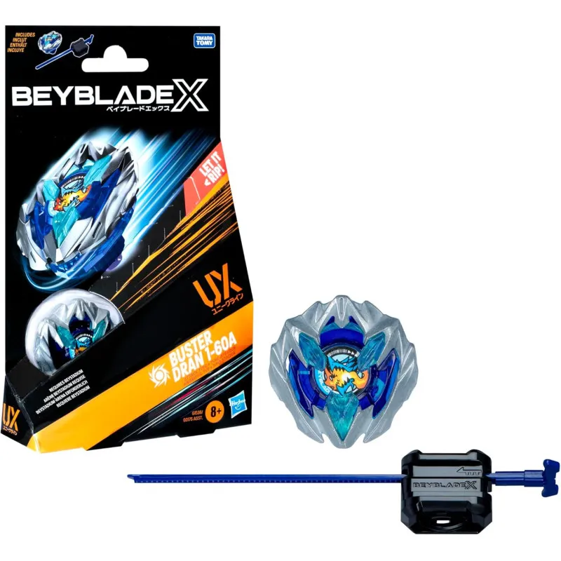 Hasbro 🌀 Beyblade X - Starter Pack - UX Buster Dran 1-60A – vue 1 – Beyblade