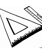 Rulers and triangle