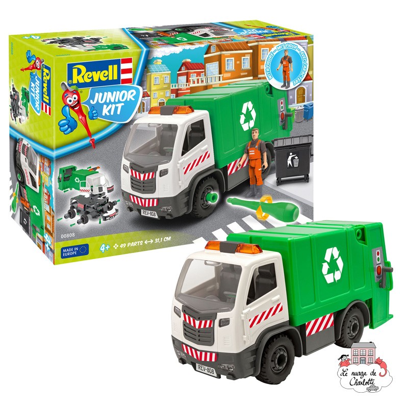 Acheter Junior Kit - Camion poubelle - Jouets à assembler - Revell