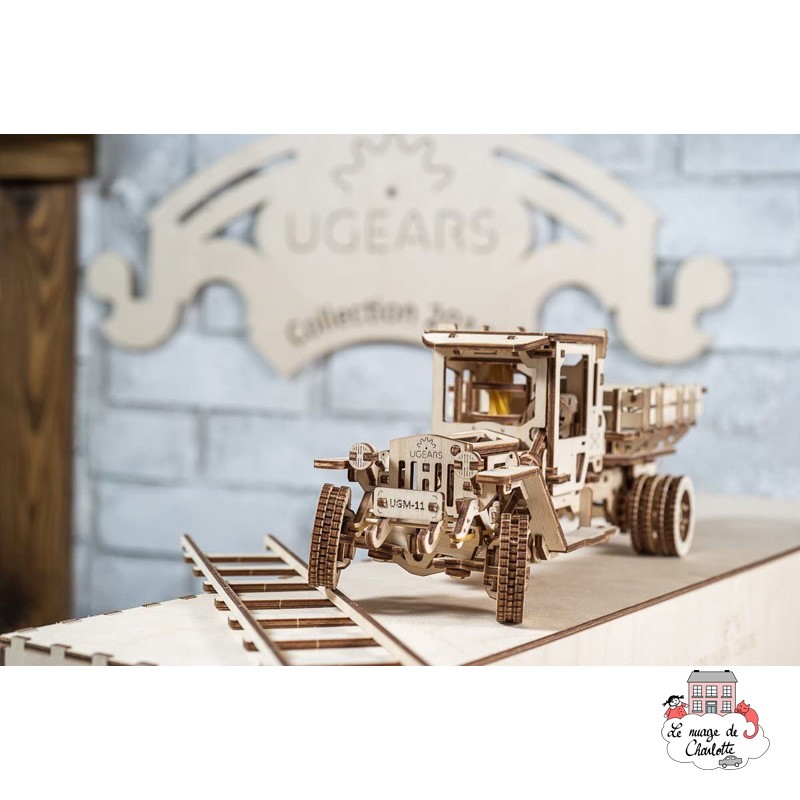 Puzzle 3D mécanique en bois - Camion UGM-11 - Jeux, Rêves & Jouets THONON