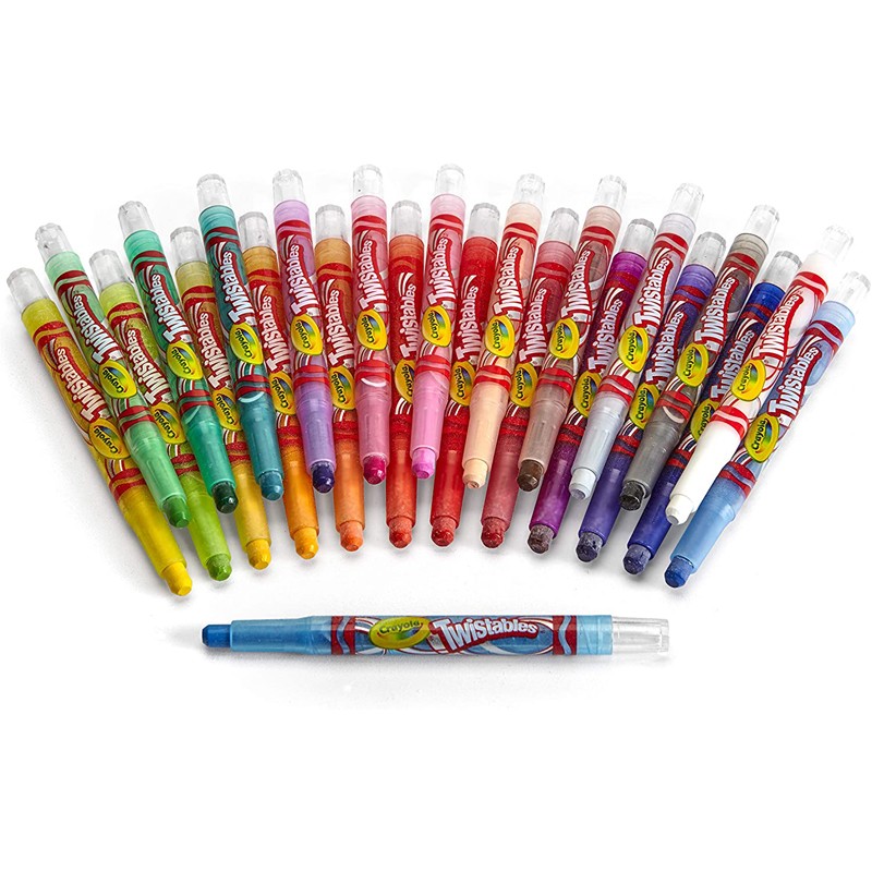 Crayons cire Twistable Effets Géniaux 24 - Jeux de bricolage