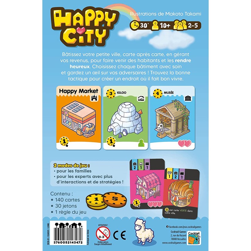Happy City - Cocktail Games