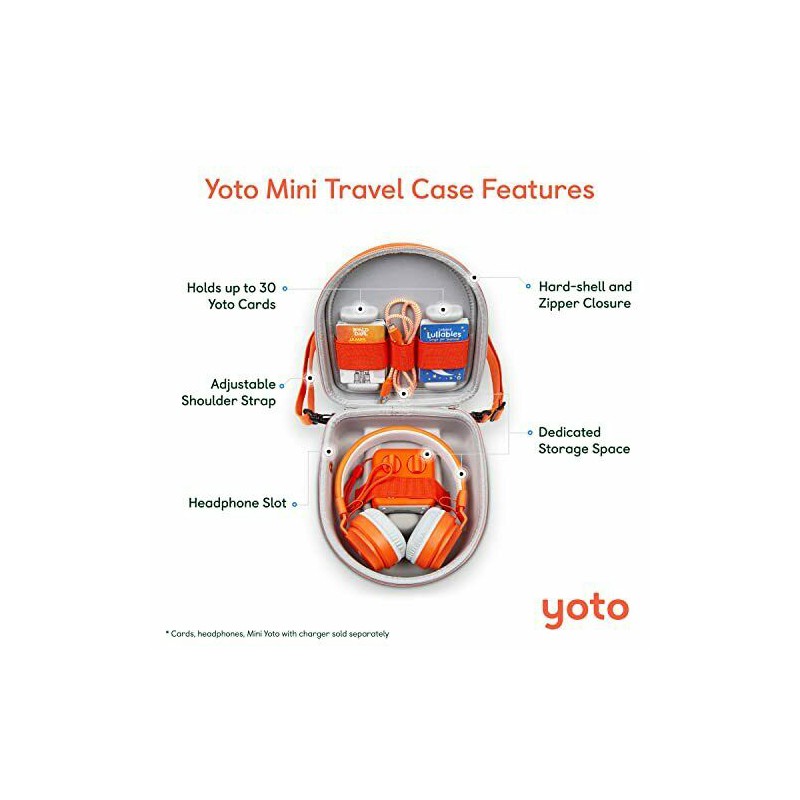 Portable Travel for YOTO Mini Audio Player Storage Case Hard Case