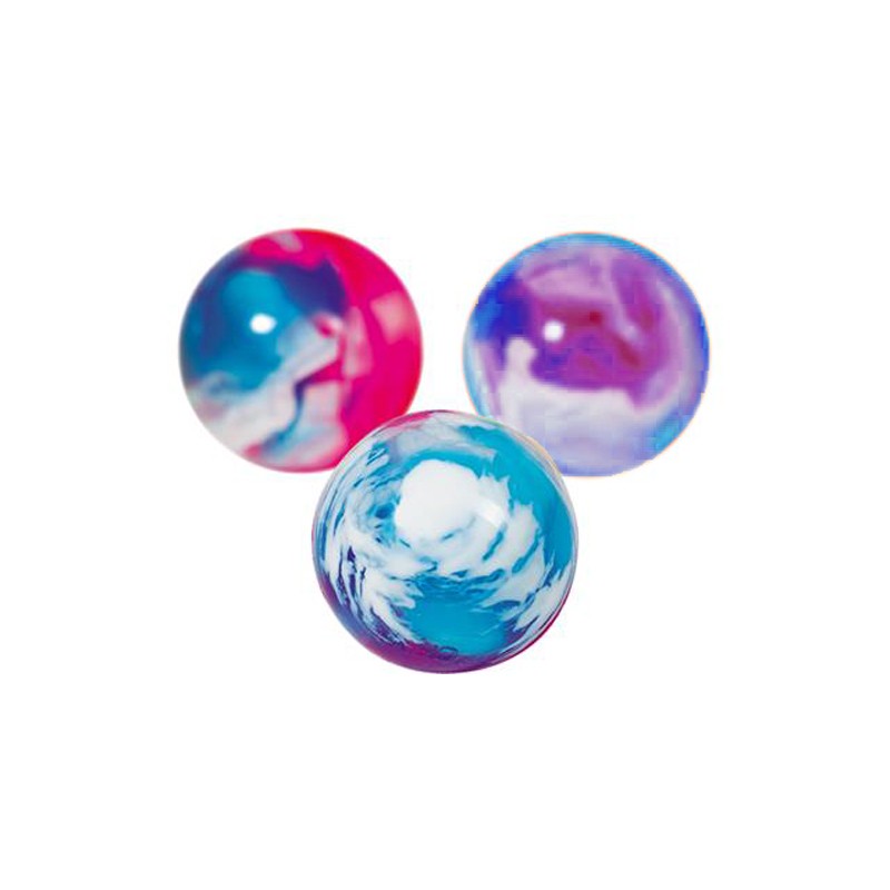 Acheter Balle rebondissante - Marbrée - bleu/rose - Balle magique 