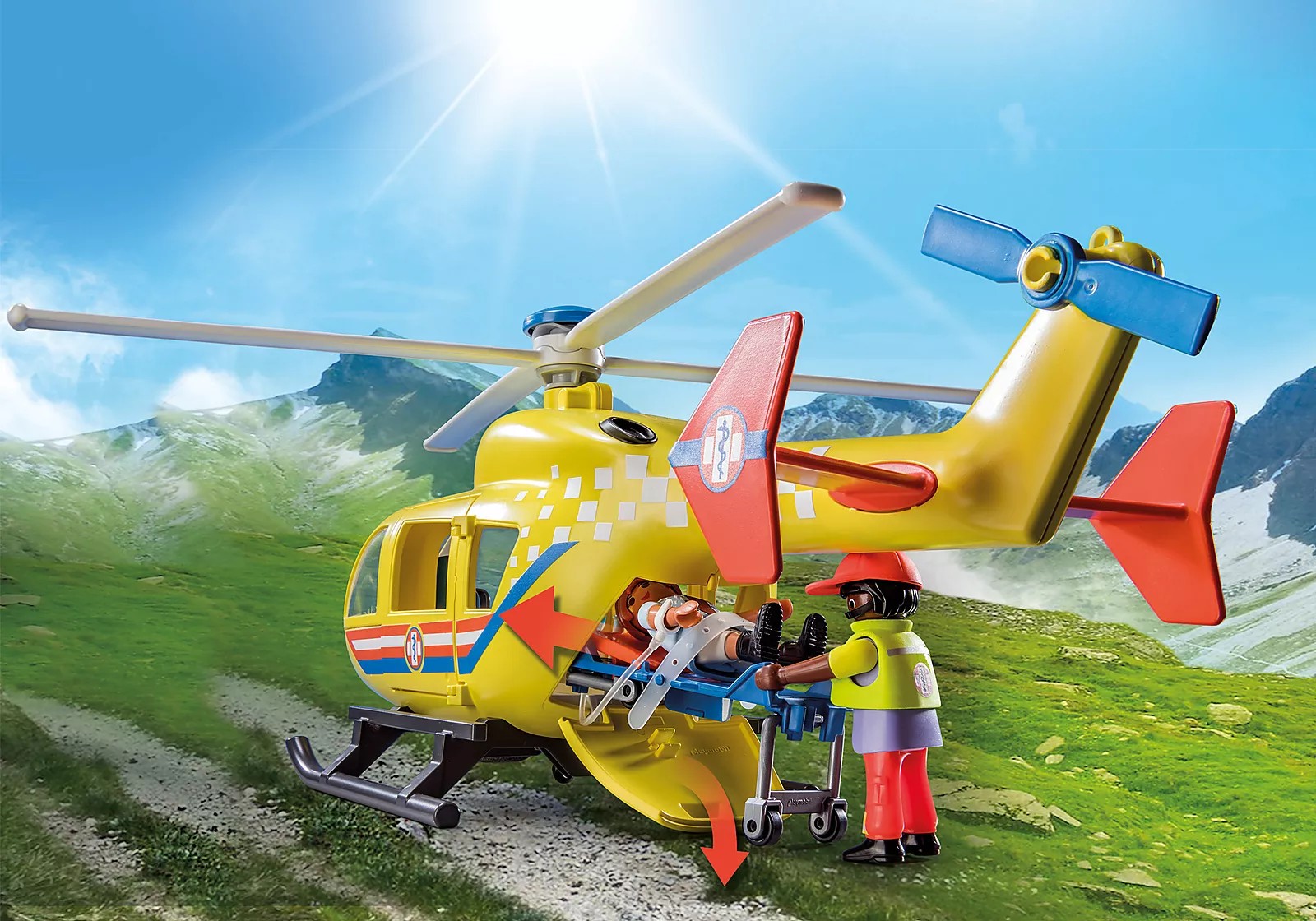 Acheter Hélicoptère de secours - Playmobil - Playmobil - Le Nuage d