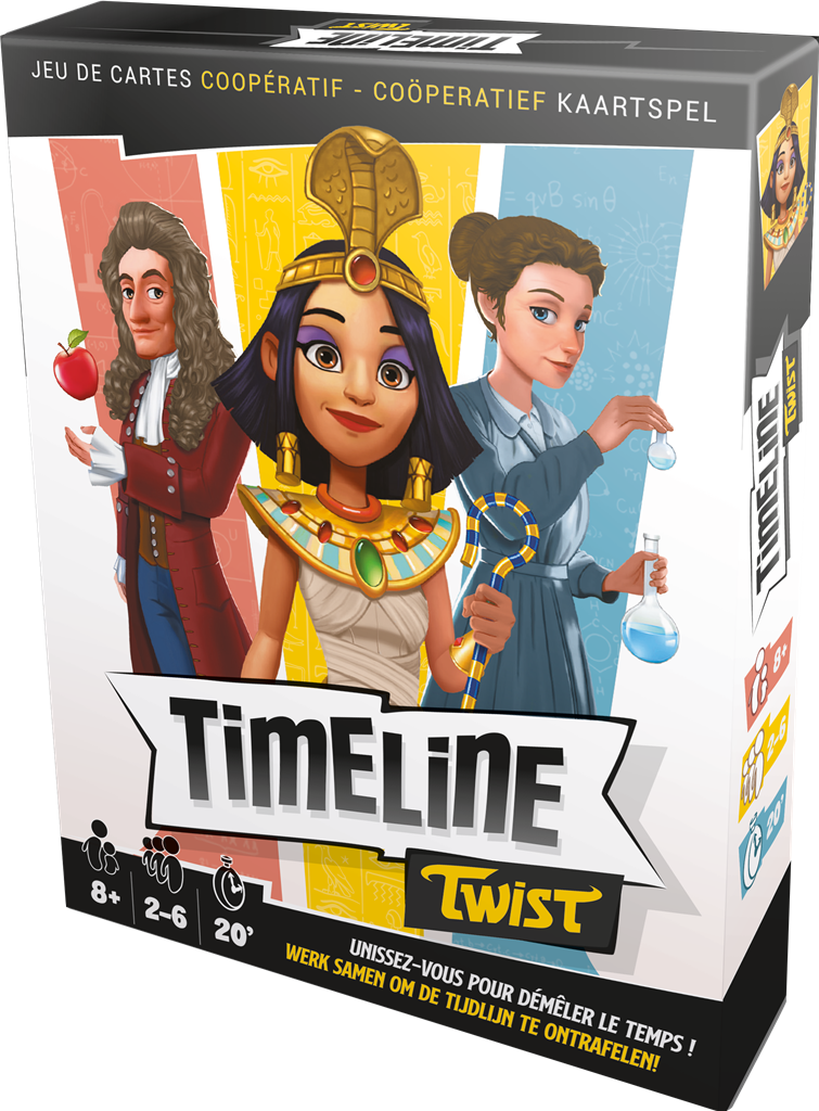 Acheter Timeline Twist - Jeux de société - Zygomatic - Le Nuage de