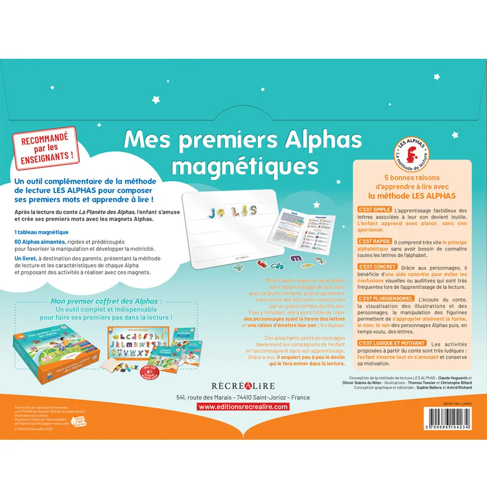 Le petit train des Alphas - Dès 4 ans