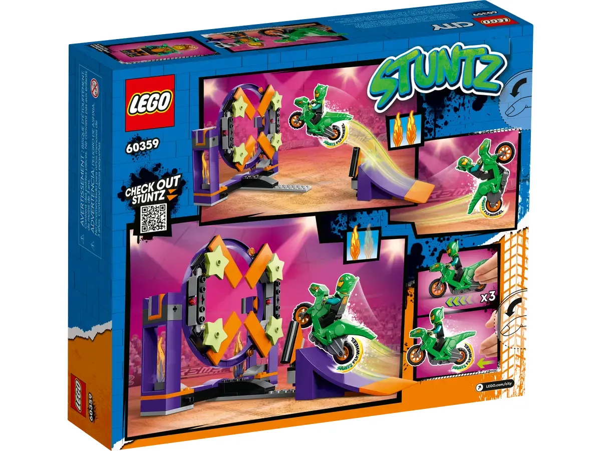 LEGO® City Stuntz Le défi de cascade: le tremplin 60359