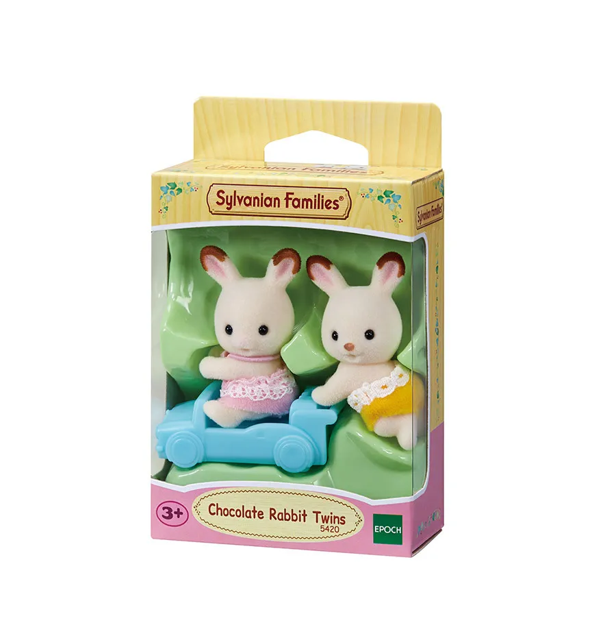 Sylvanian Family 5062 : Bébé lapin chocolat - Jeux et jouets Sylvanian