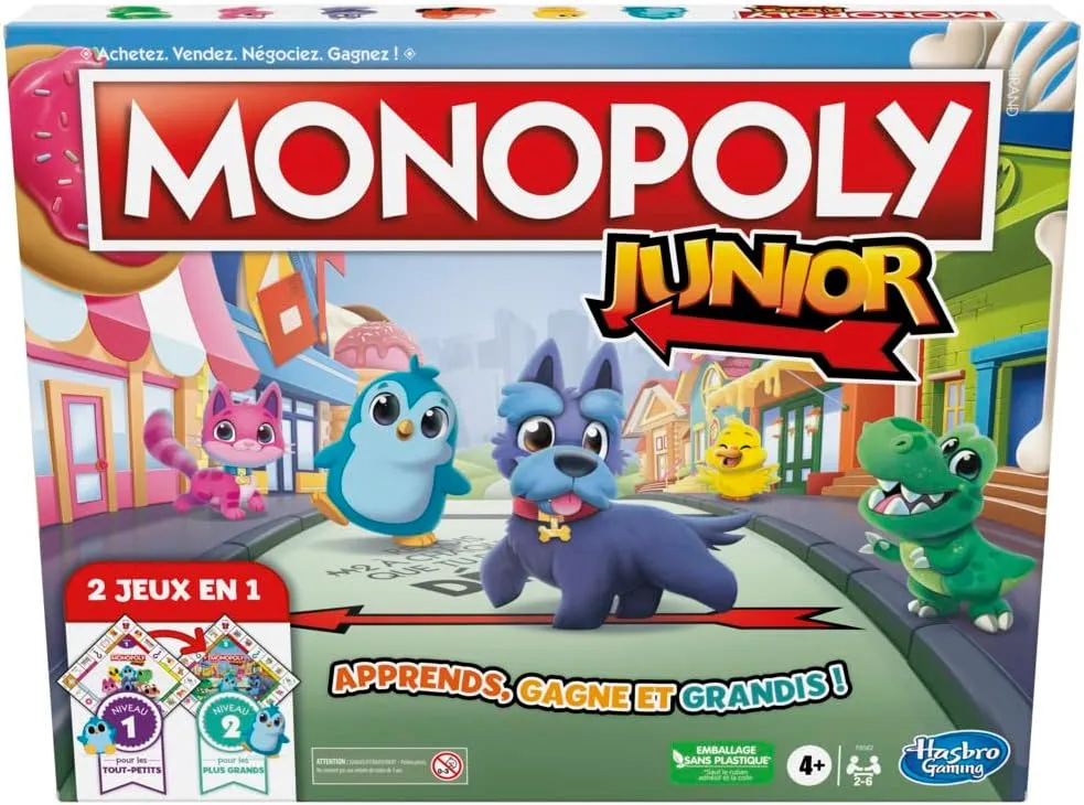 Jeu Junior Monopoly Electronique