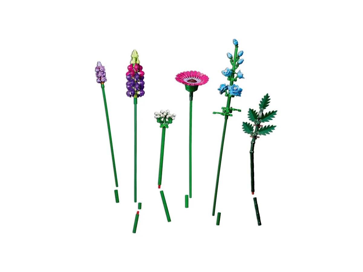 Acheter Icons - Bouquet de fleurs sauvages - Briques Lego et autres